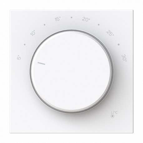Niessen 2CLA884070A1101 BL rotating electronic thermostat cover